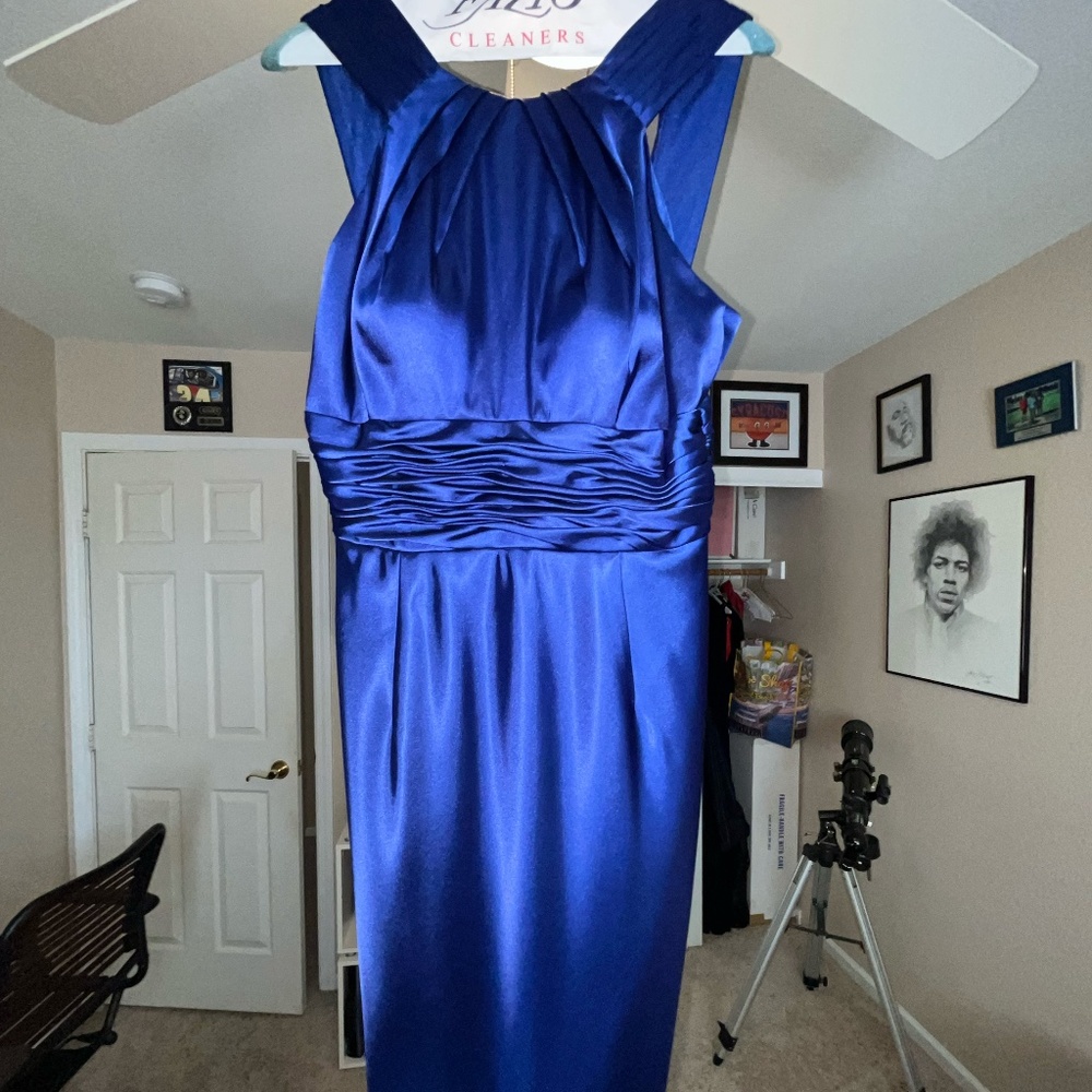 Sexy Blue Cocktail Dress